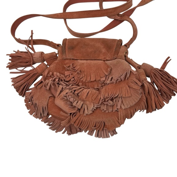 See By Chloe fringe tassels suede crossbody mini purse - Picture 3 of 6